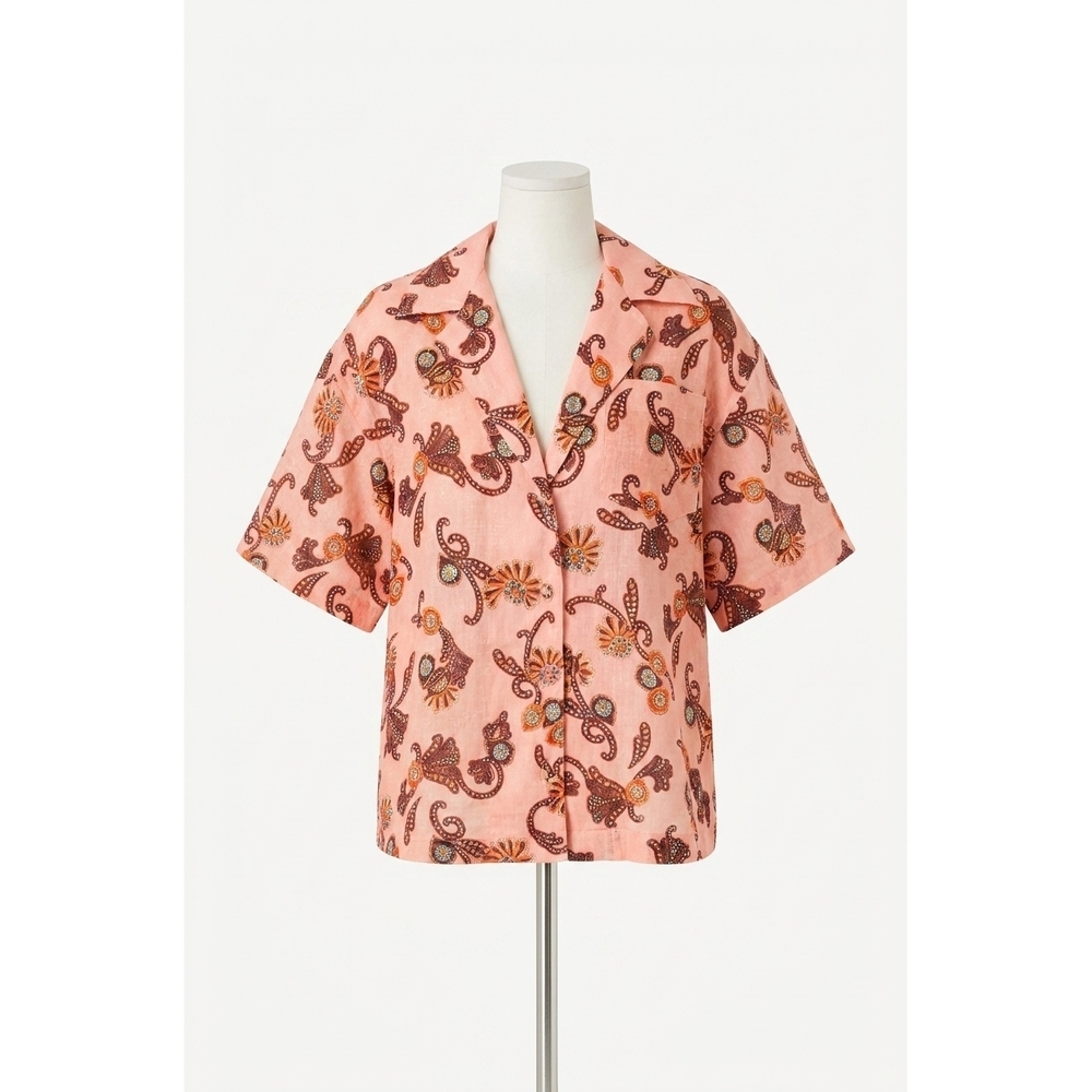 NEW A.L.C. sullivan top in sandstone multi